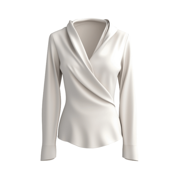 بلوزة نسائية بتصميم عصري ومريح